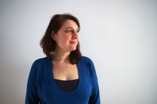 Portrait de Nathalie Crombecque fondatrice d'Ataligne sur la homepage du site ATALIGNE